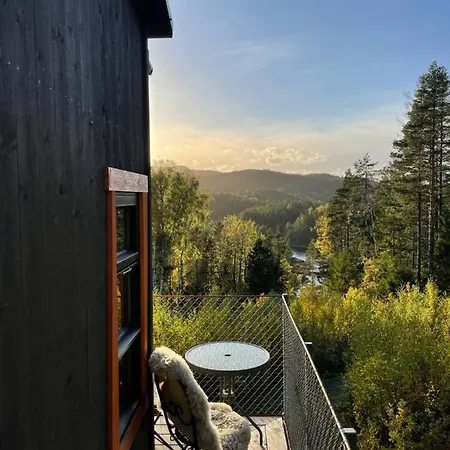 Mikrohyttene Moen Ranch Kragerø Exterior foto