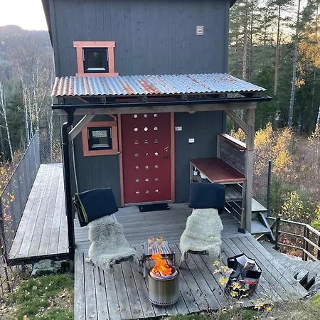 Mikrohyttene Moen Ranch Kragerø Exterior foto