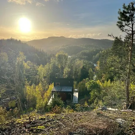 Mikrohyttene Moen Ranch Kragerø Exterior foto